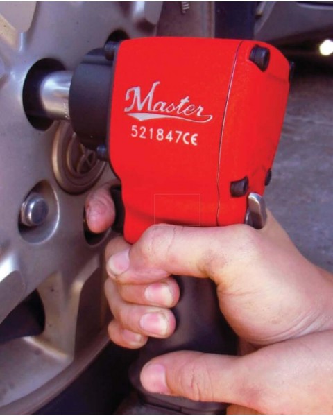 Mini Light Weight Impact Wrench, 1/2" Square Drive, Max. 550 ft-lb