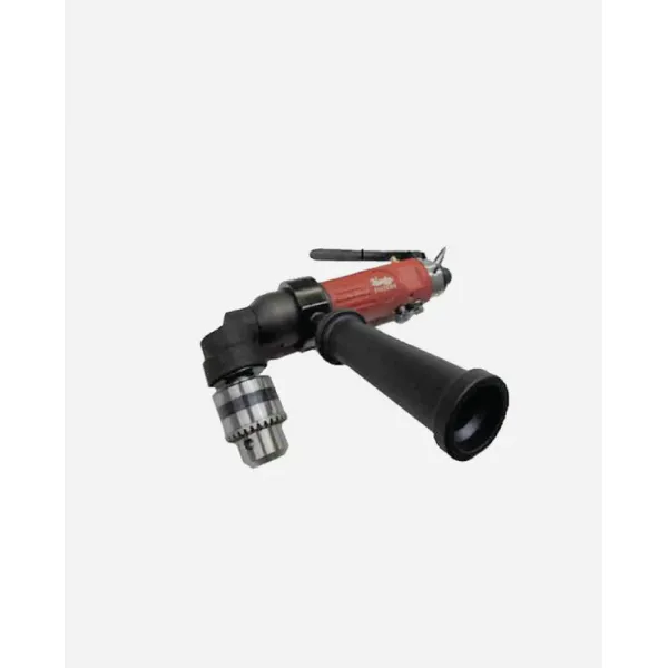 MPT-28490 Industrial 1/2" Keyed Jacobs Chuck 90 Degree Angle Drill With Side Handle, Low Profile Right Angle, 500 Rpm