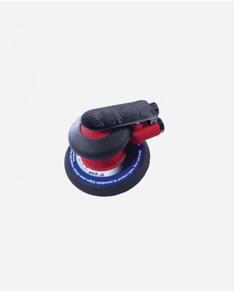 5" Industrial Steadfast Low Height Random Orbital Sander With Screw-on backing pad