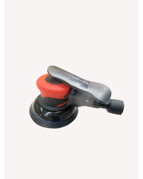 5"  Heavy Duty Dual Action Orbital Palm Air Sander With Central Dust Collect, 1.2hp, 11000 Rpm