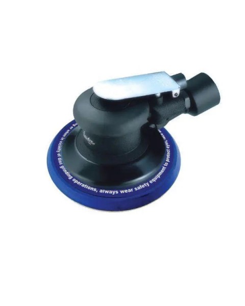 6"  Heavy Duty Dual Action Orbital Palm Air Sander With Central Dust Collect, 1.2hp, 11000 Rpm