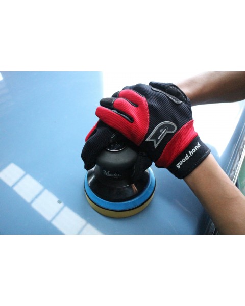 Industrial 5"  Heavy Duty Dual Action Orbital Palm Sander, 11000 Rpm, 1.2 HP, 0.2" Orbit Size