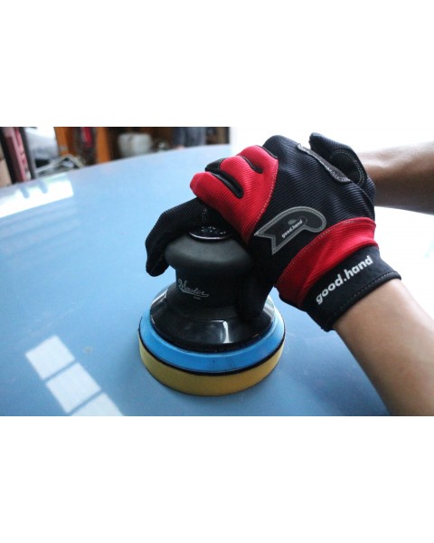 Industrial 5"  Heavy Duty Dual Action Orbital Palm Sander, 11000 Rpm, 1.2 HP, 0.2" Orbit Size