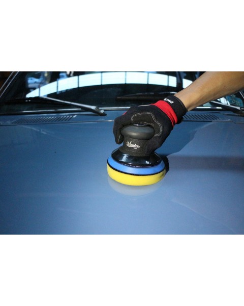 Industrial 5"  Heavy Duty Dual Action Orbital Palm Sander, 11000 Rpm, 1.2 HP, 0.2" Orbit Size